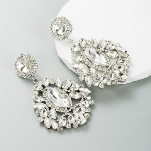 Fashion Jewelry Rhinestone Earrings For Women YWHME-668