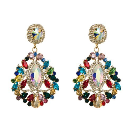 Fashion Jewelry Rhinestone Earrings For Women YWHME-668