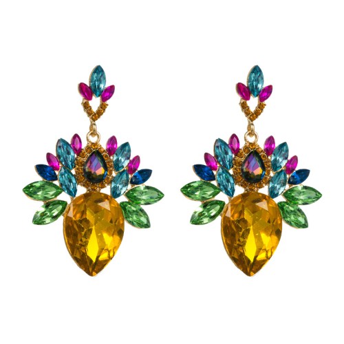 Fashion Jewelry Rhinestone Earrings For Women YWHME-669