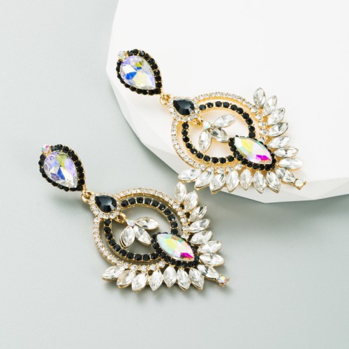 Fashion Jewelry Rhinestone Earrings For Women YWHME-670