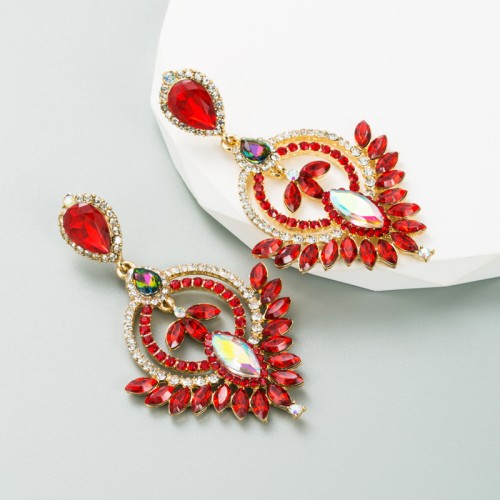 Fashion Jewelry Rhinestone Earrings For Women YWHME-670