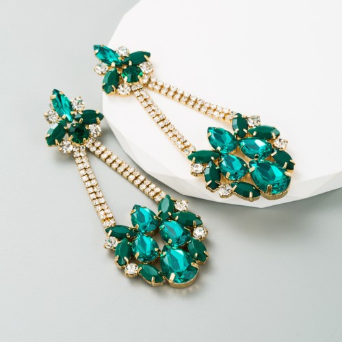 Fashion Jewelry Rhinestone Earrings For Women YWHME-672