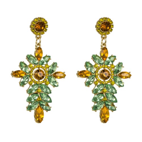 Fashion Jewelry Rhinestone Earrings For Women YWHME-673