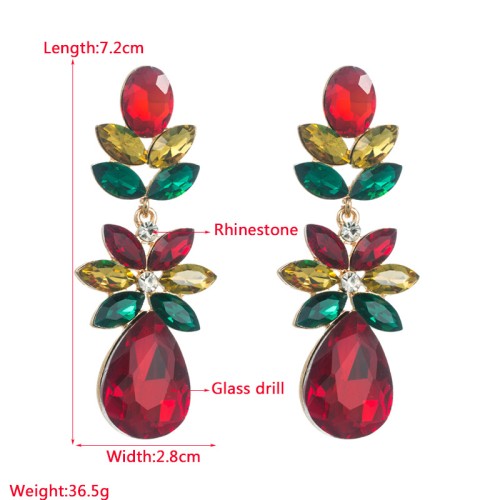 Fashion Jewelry Rhinestone Earrings For Women YWHME-675