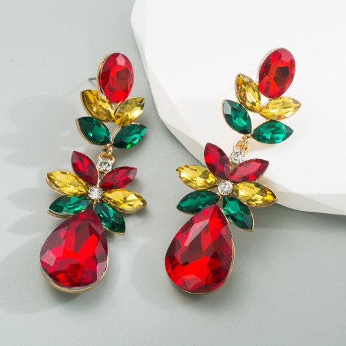 Fashion Jewelry Rhinestone Earrings For Women YWHME-675