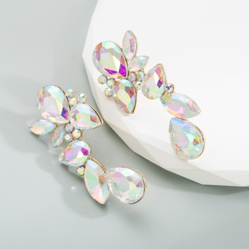 Fashion Jewelry Rhinestone Earrings For Women YWHME-676