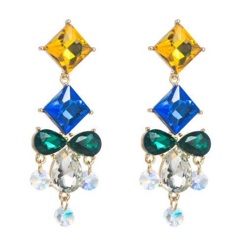 Fashion Jewelry Rhinestone Earrings For Women YWHME-677