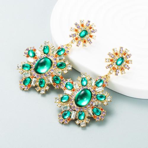 Fashion Jewelry Rhinestone Earrings For Women YWHME-678