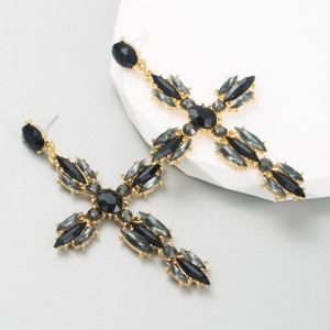 Fashion Jewelry Rhinestone Earrings For Women YWHME-679 