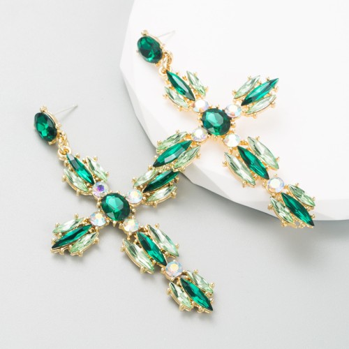 Fashion Jewelry Rhinestone Earrings For Women YWHME-679