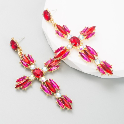 Fashion Jewelry Rhinestone Earrings For Women YWHME-679