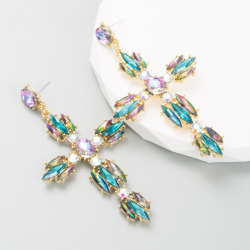 Fashion Jewelry Rhinestone Earrings For Women YWHME-679