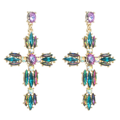 Fashion Jewelry Rhinestone Earrings For Women YWHME-679