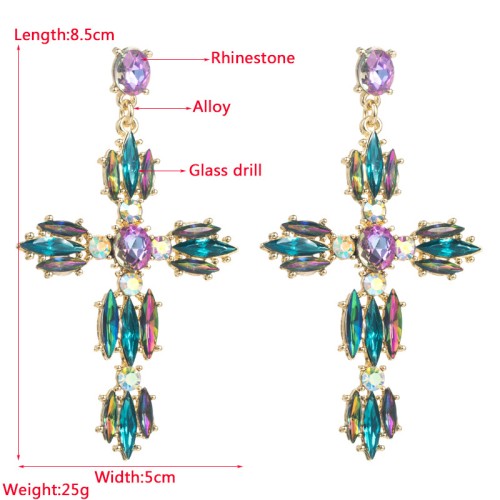 Fashion Jewelry Rhinestone Earrings For Women YWHME-679