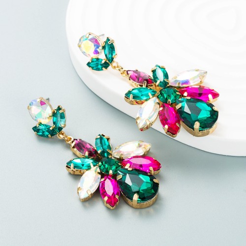 Fashion Jewelry Rhinestone Earrings For Women YWHME-680