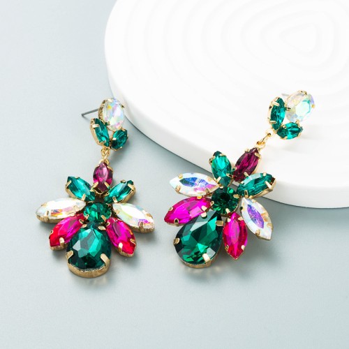 Fashion Jewelry Rhinestone Earrings For Women YWHME-680