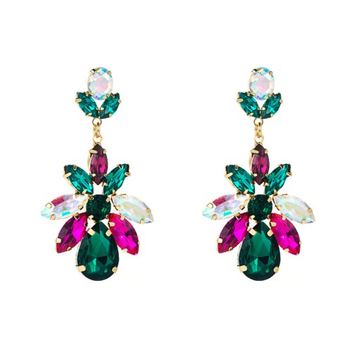 Fashion Jewelry Rhinestone Earrings For Women YWHME-680