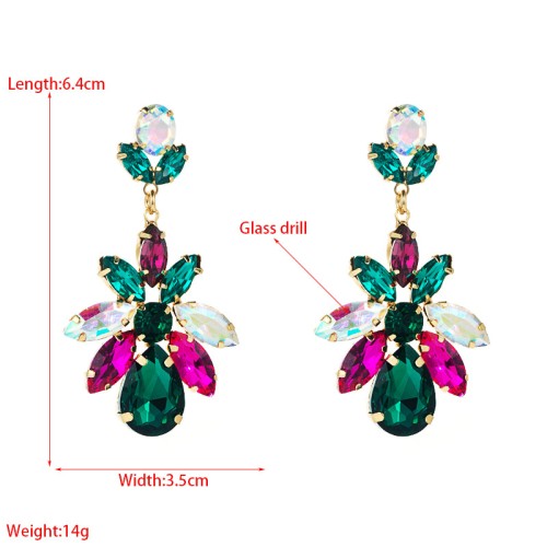 Fashion Jewelry Rhinestone Earrings For Women YWHME-680