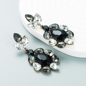 Fashion Jewelry Rhinestone Earrings For Women YWHME-682 