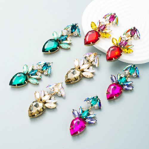 Fashion Jewelry Rhinestone Earrings For Women YWHME-685