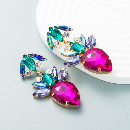 Fashion Jewelry Rhinestone Earrings For Women YWHME-685