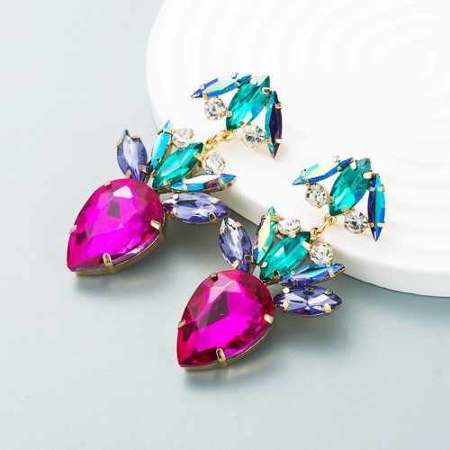 Fashion Jewelry Rhinestone Earrings For Women YWHME-685