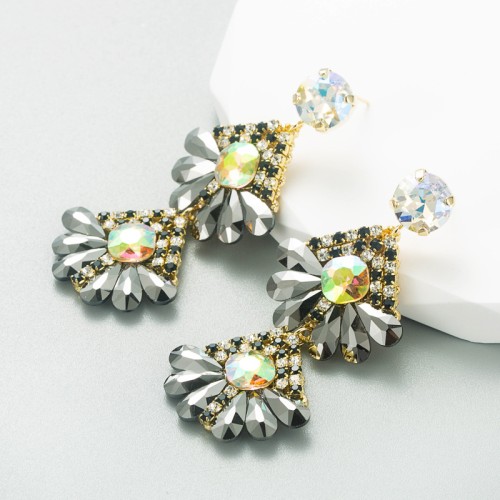 Fashion Jewelry Rhinestone Earrings For Women YWHME-687