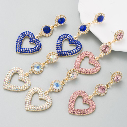 Fashion Jewelry Rhinestone Earrings For Women YWHME-688