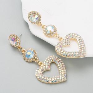 Fashion Jewelry Rhinestone Earrings For Women YWHME-688 