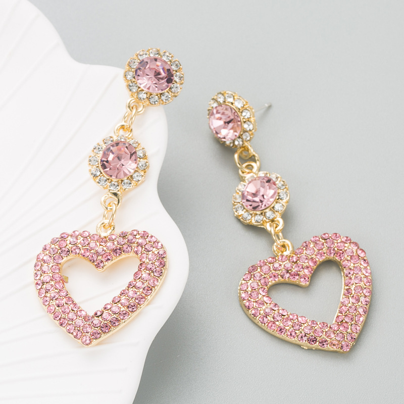 Fashion Jewelry Rhinestone Earrings For Women YWHME-688 