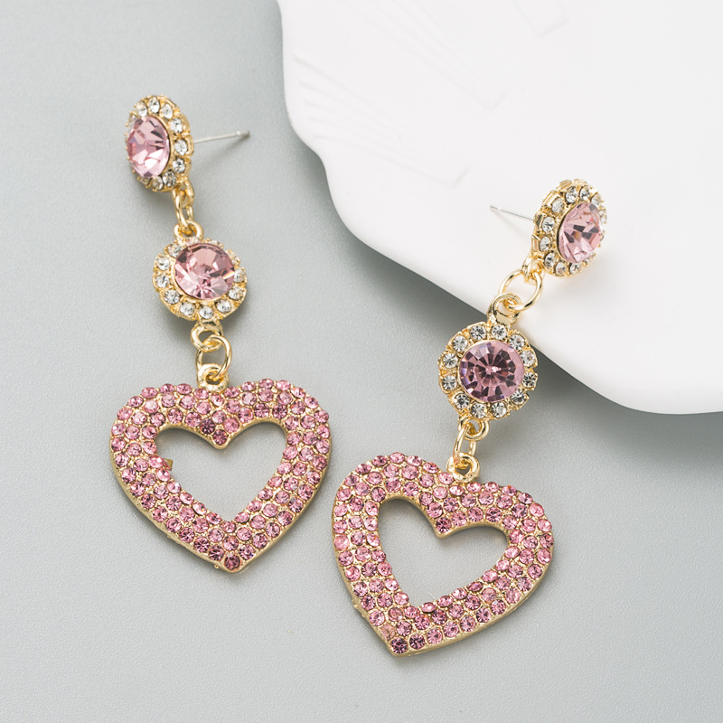 Fashion Jewelry Rhinestone Earrings For Women YWHME-688 