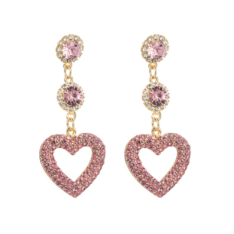 Fashion Jewelry Rhinestone Earrings For Women YWHME-688 