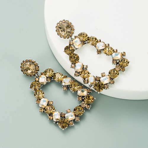 Fashion Jewelry Rhinestone Earrings For Women YWHME-689