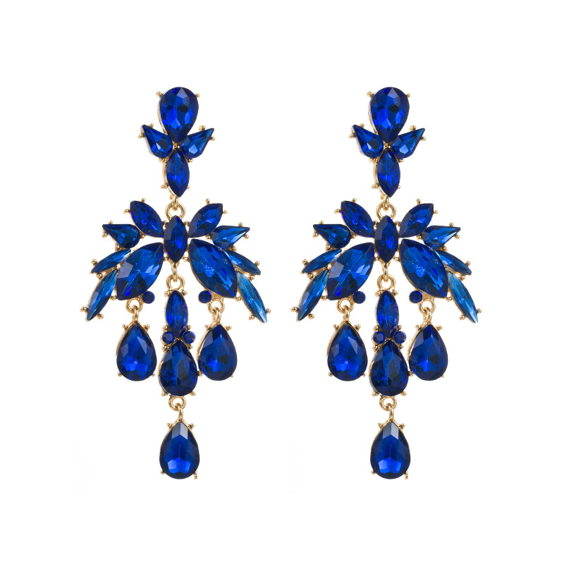 Fashion Jewelry Rhinestone Earrings For Women YWHME-691 