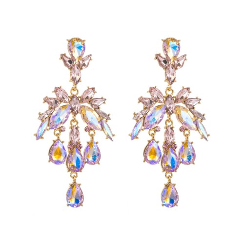 Fashion Jewelry Rhinestone Earrings For Women YWHME-691