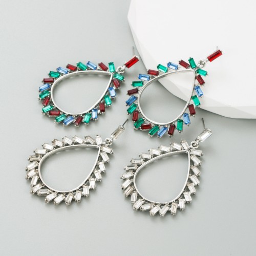 Fashion Jewelry Rhinestone Earrings For Women YWHME-692