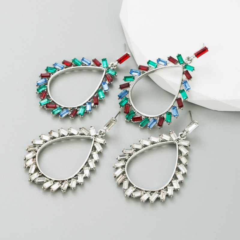 Fashion Jewelry Rhinestone Earrings For Women YWHME-692 