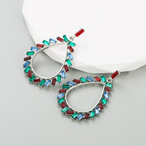 Fashion Jewelry Rhinestone Earrings For Women YWHME-692