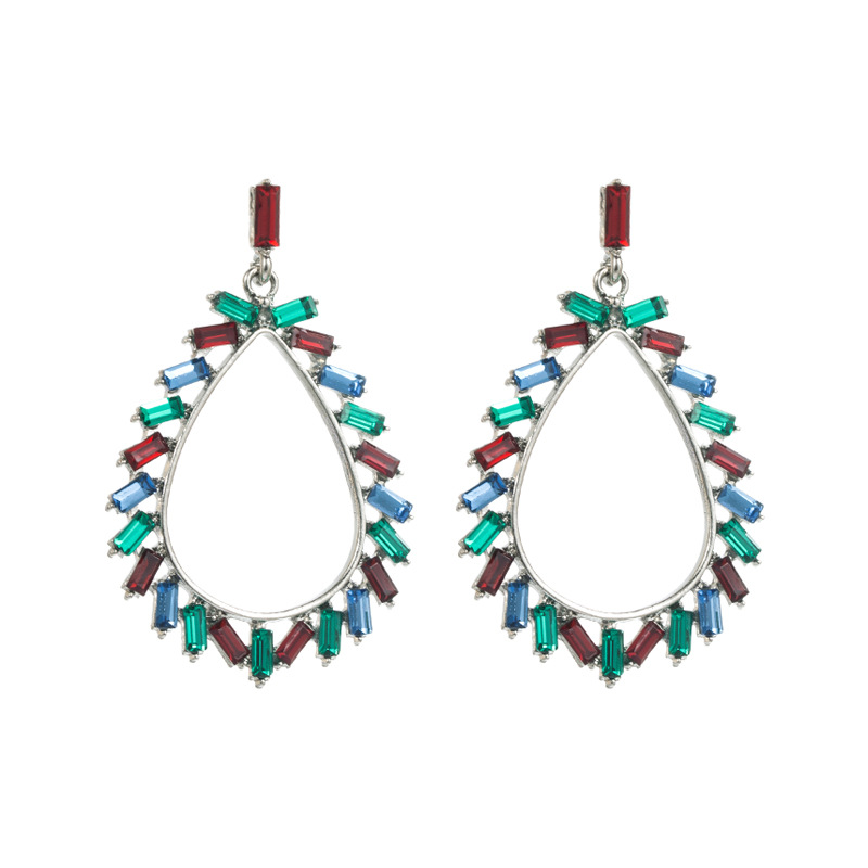 Fashion Jewelry Rhinestone Earrings For Women YWHME-692 