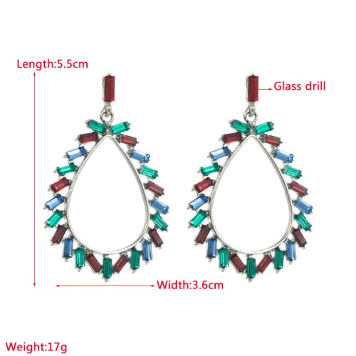 Fashion Jewelry Rhinestone Earrings For Women YWHME-692