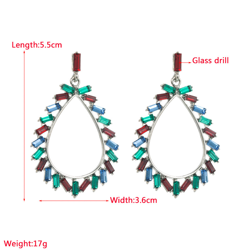 Fashion Jewelry Rhinestone Earrings For Women YWHME-692 