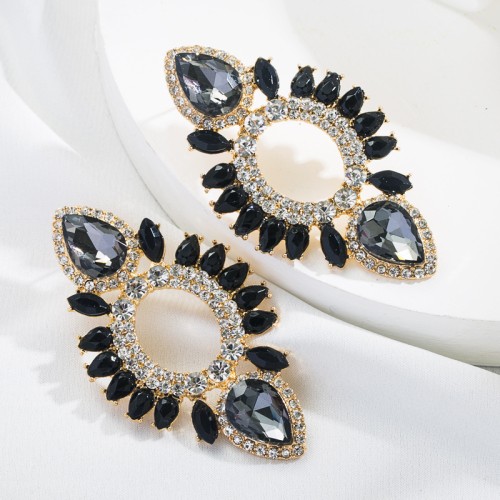 Fashion Jewelry Rhinestone Earrings For Women YWHME-693