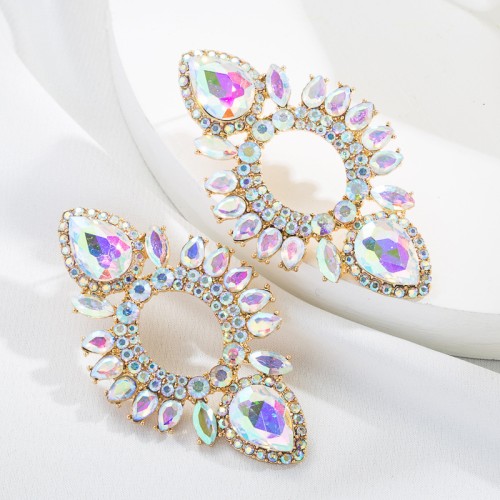 Fashion Jewelry Rhinestone Earrings For Women YWHME-693