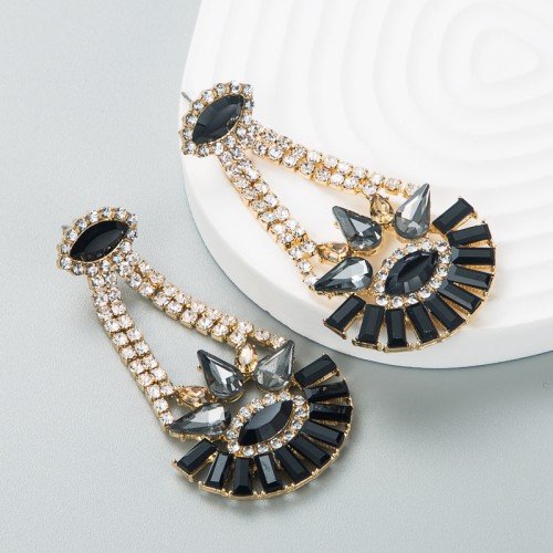 Fashion Jewelry Rhinestone Earrings For Women YWHME-696