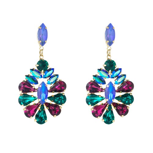 Fashion Jewelry Rhinestone Earrings For Women YWHME-698