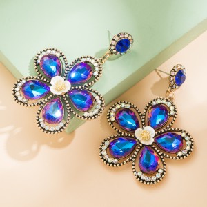 Fashion Jewelry Rhinestone Earrings For Women YWHME-700 