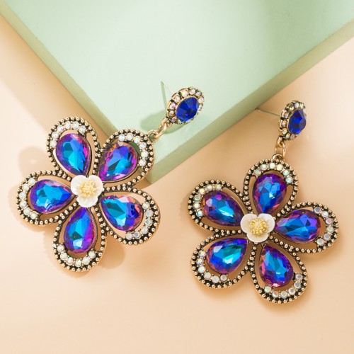 Fashion Jewelry Rhinestone Earrings For Women YWHME-700