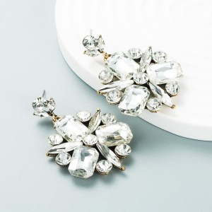 Fashion Jewelry Rhinestone Earrings For Women YWHME-701 