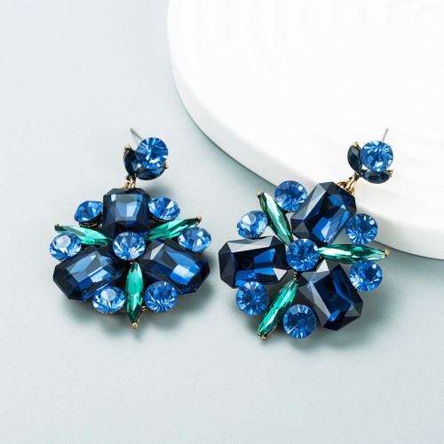 Fashion Jewelry Rhinestone Earrings For Women YWHME-701