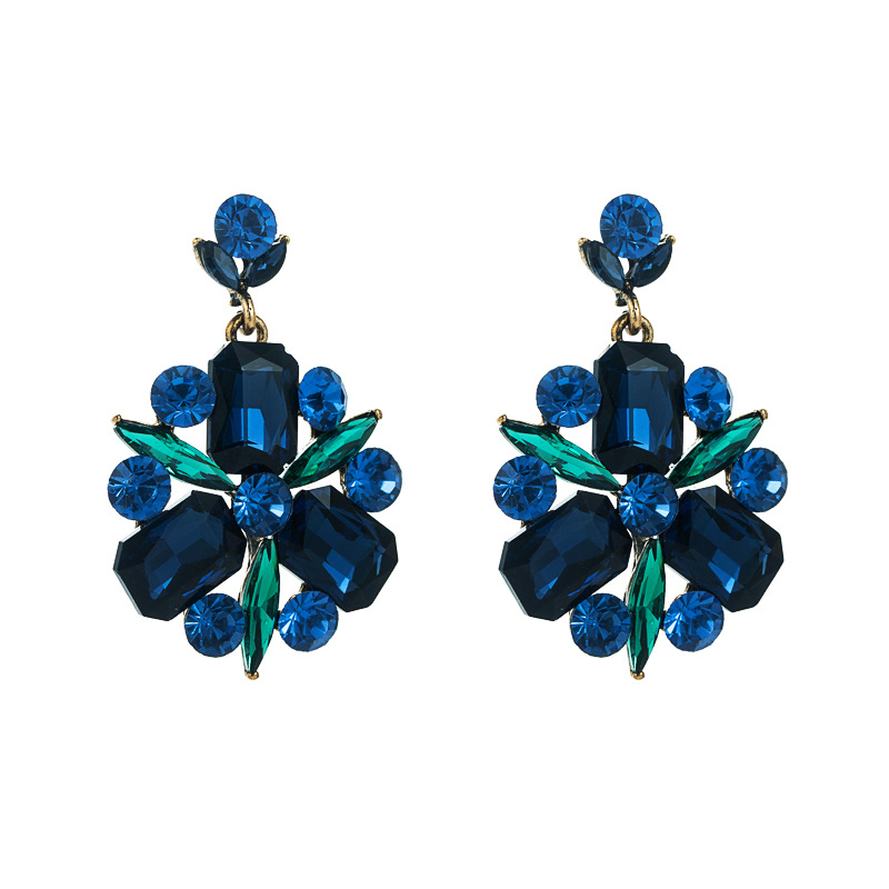 Fashion Jewelry Rhinestone Earrings For Women YWHME-701 